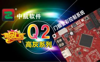 中航軟件門楣全彩控制系統ZH-Q2（高灰系列）新品上市